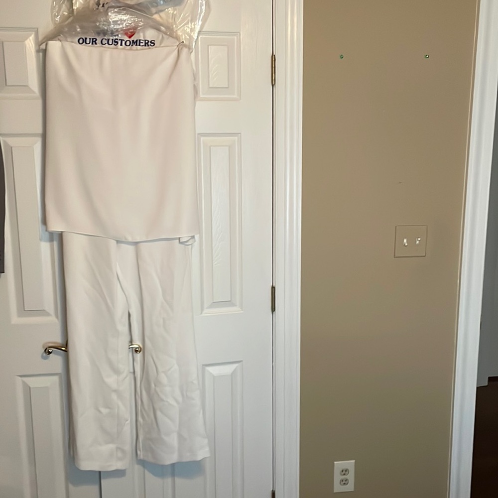 White jumpsuit